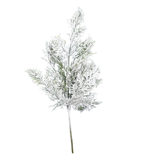 Green Snowy Cedar Spray 20cm- Set of 6