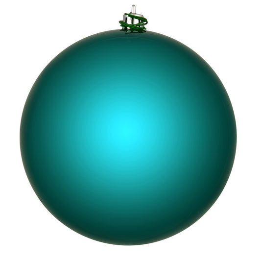 Teal Shiny Ball 15cm- Set of 2