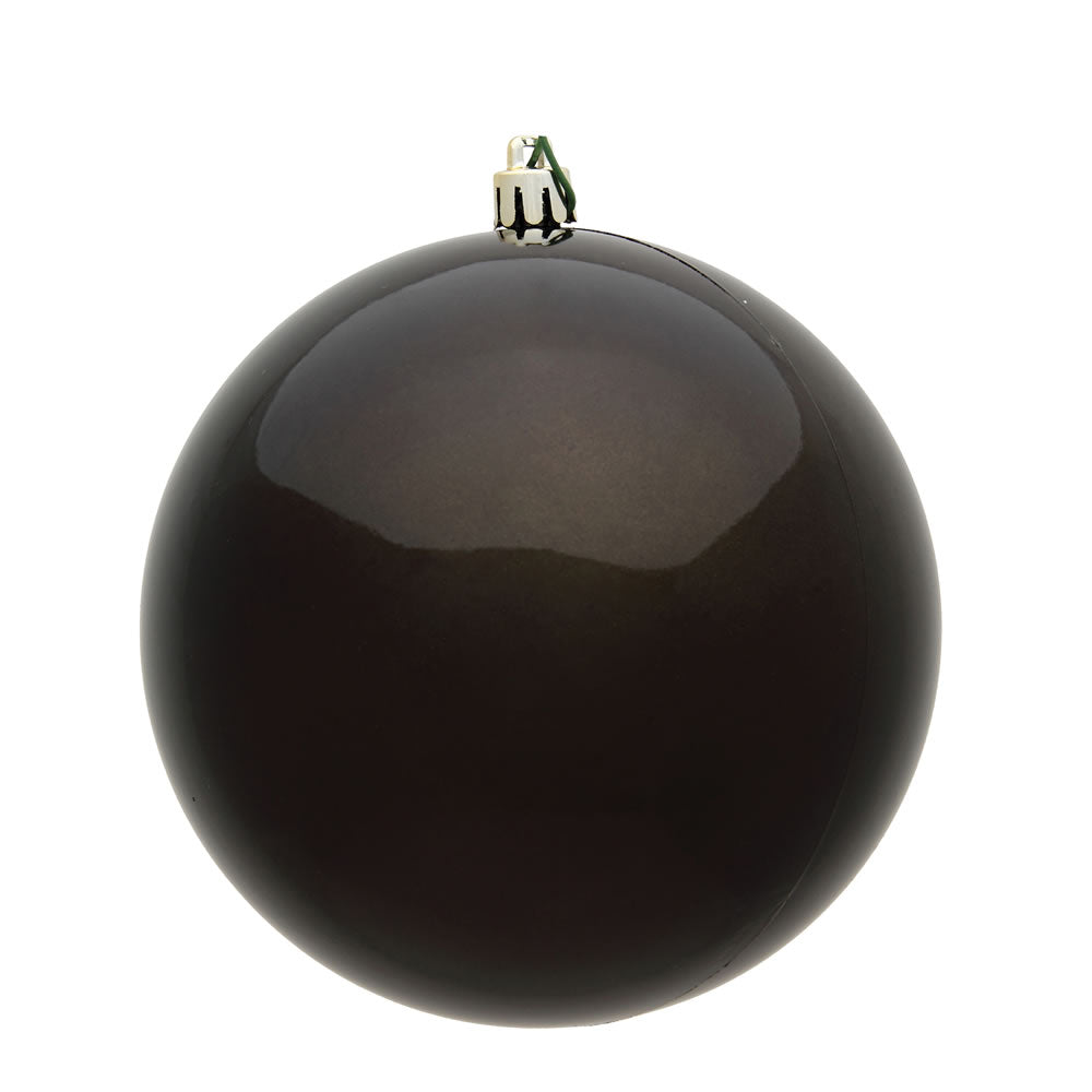 Gunmetal Shiny Ball 20cm- Set of 2