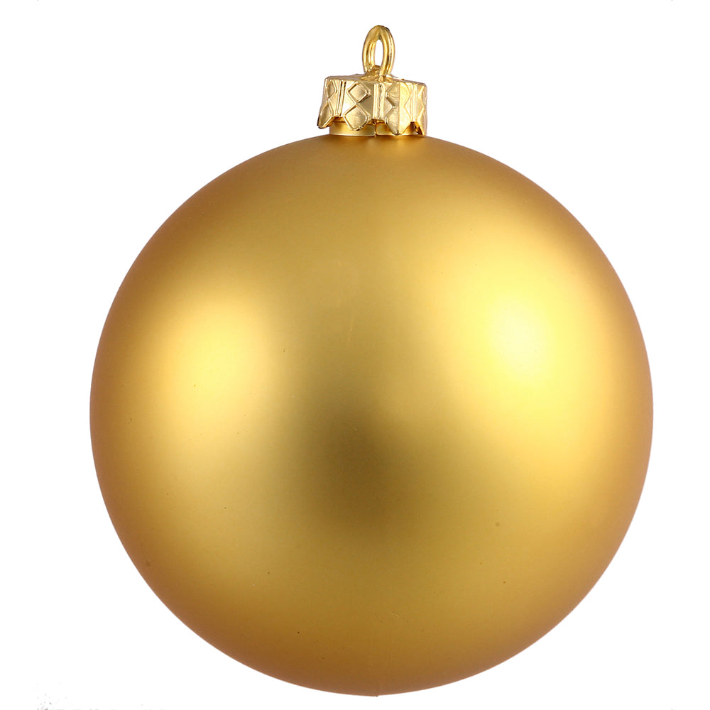 Gold Matte Ball 20cm- Set of 2