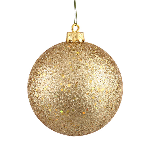 Gold Sequin Ball 20cm- Set of 2