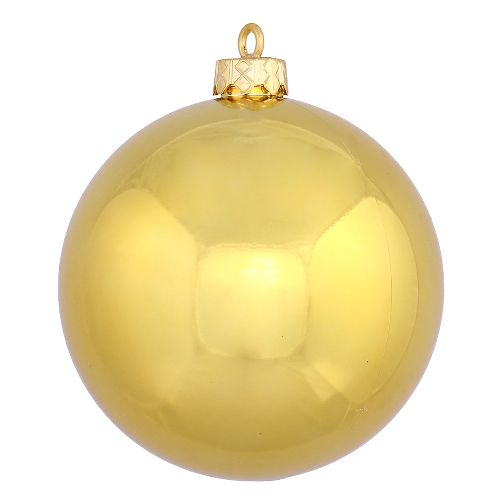 Gold Shiny Ball 20cm- Set of 2