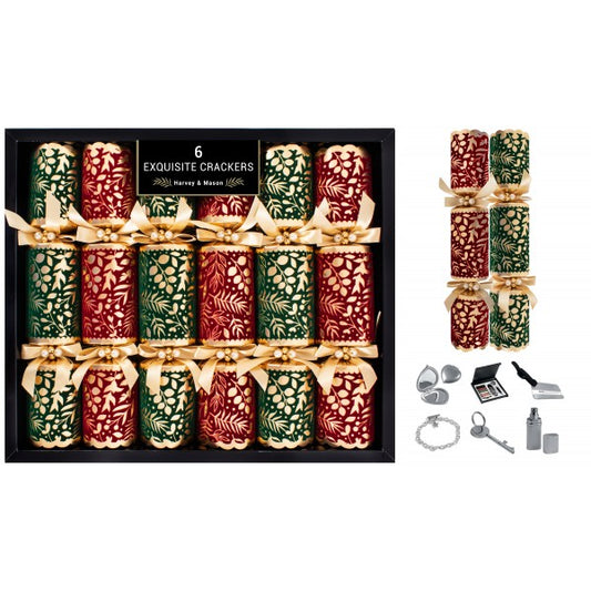 Flocked Luxury Crackers 13.5" X 6